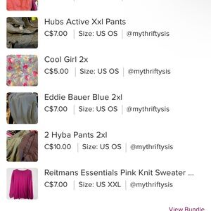 Rebundle thrifty sis